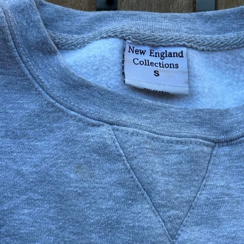 Boston Grey Crewneck #boston #crewneck - Picture 3 of 4